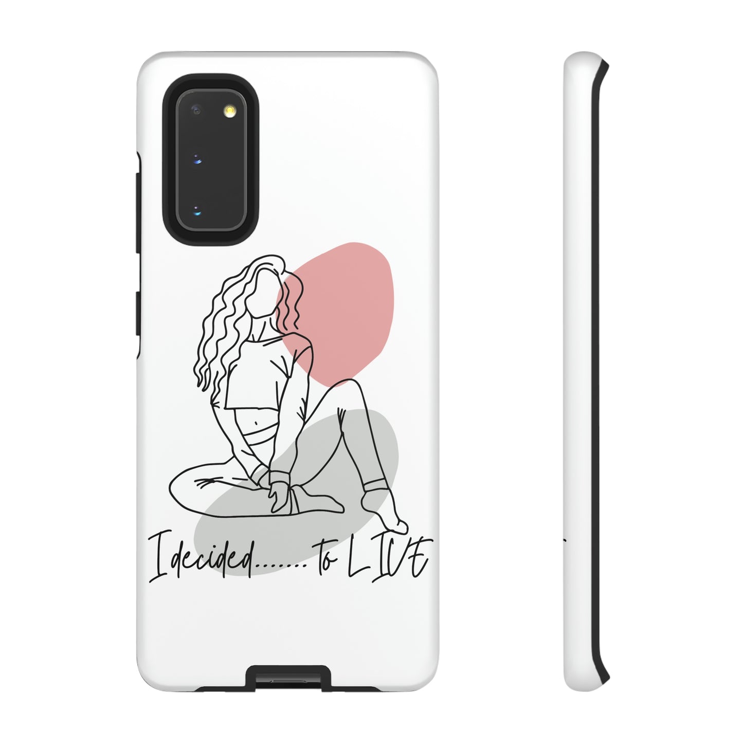 I Decided to Live Phone Case