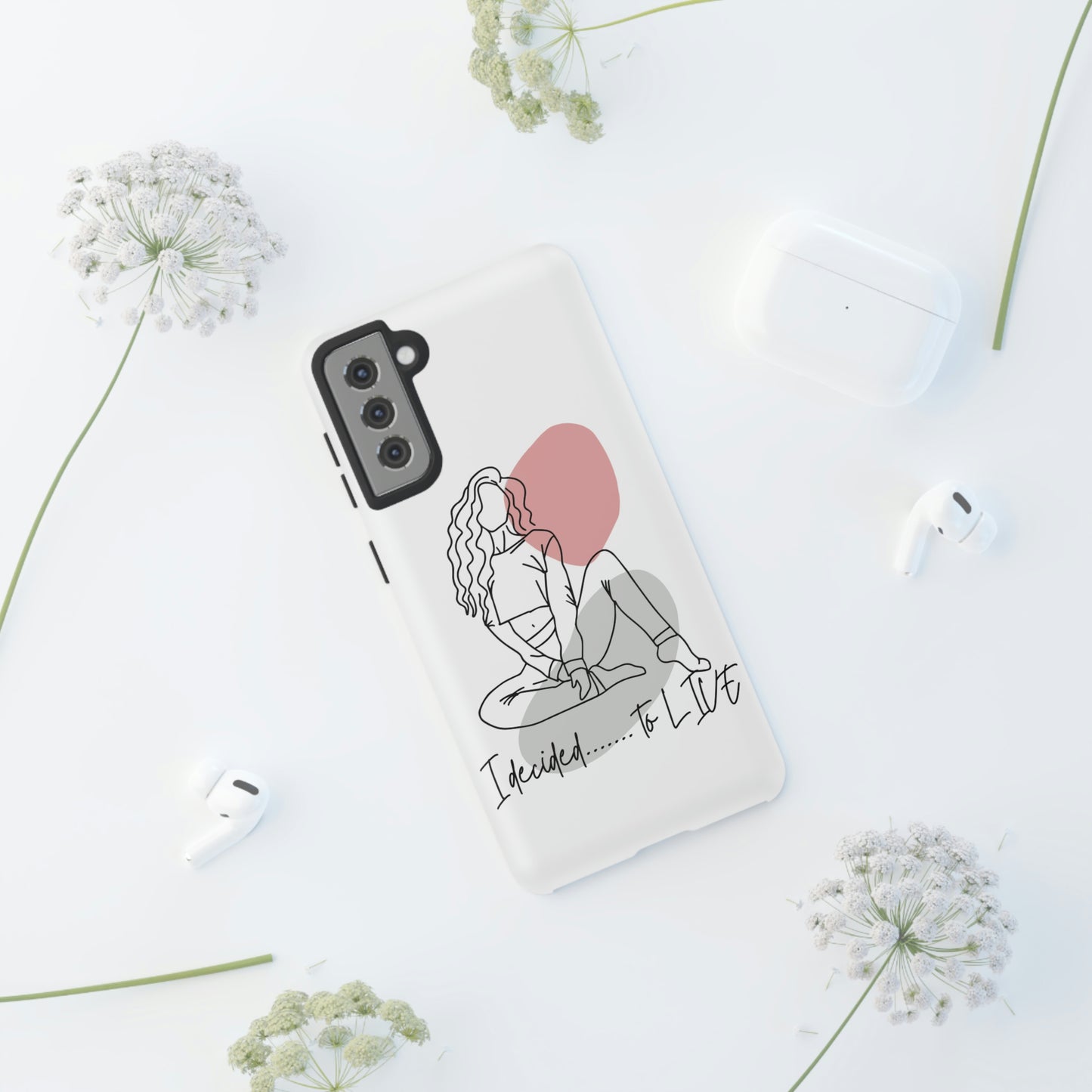 I Decided to Live Phone Case