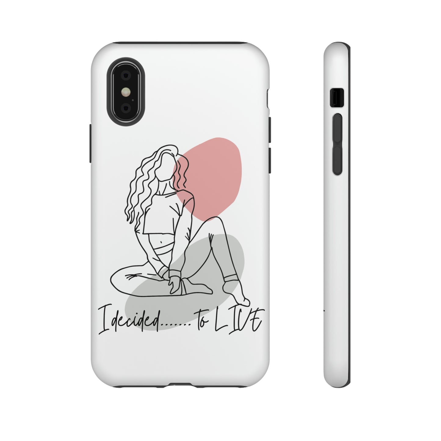 I Decided to Live Phone Case