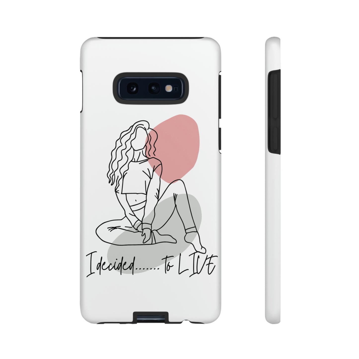 I Decided to Live Phone Case