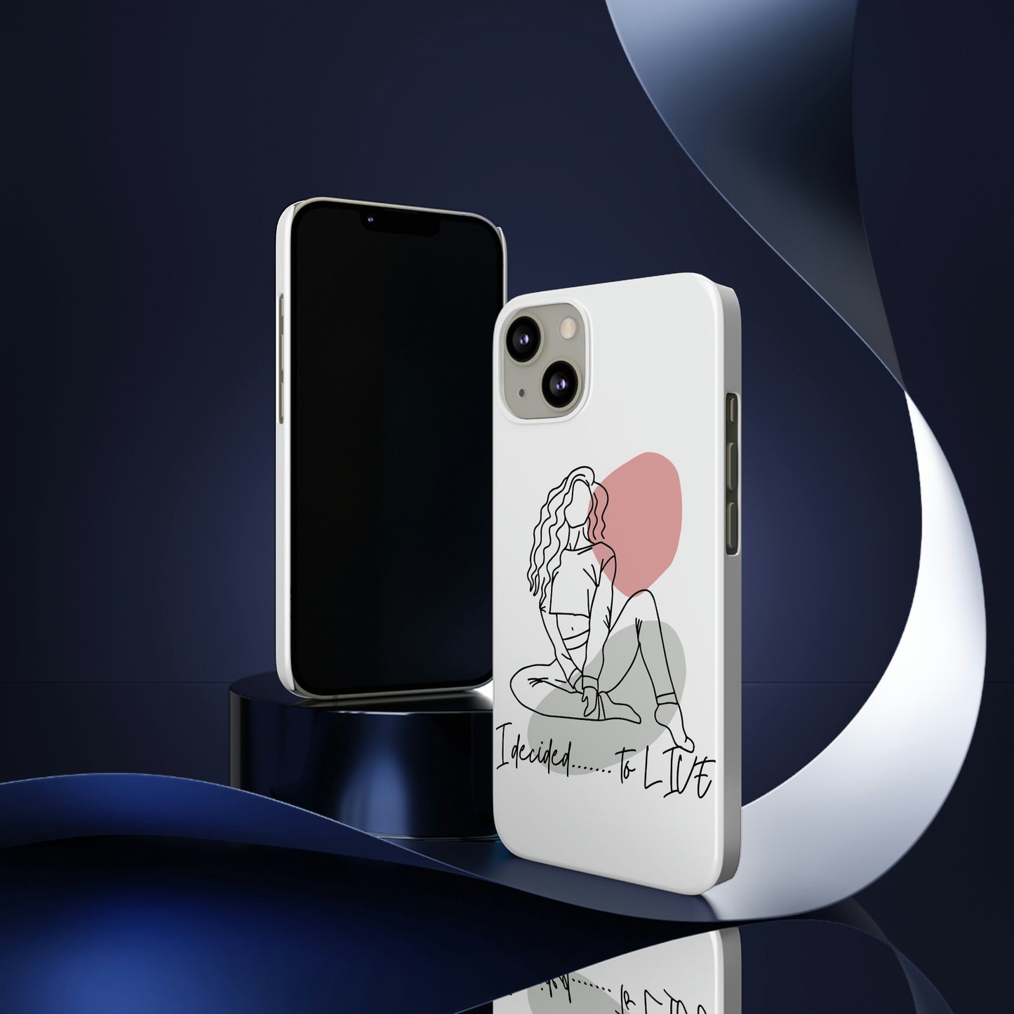 Barely There ( I Decided to Live) Phone Cases