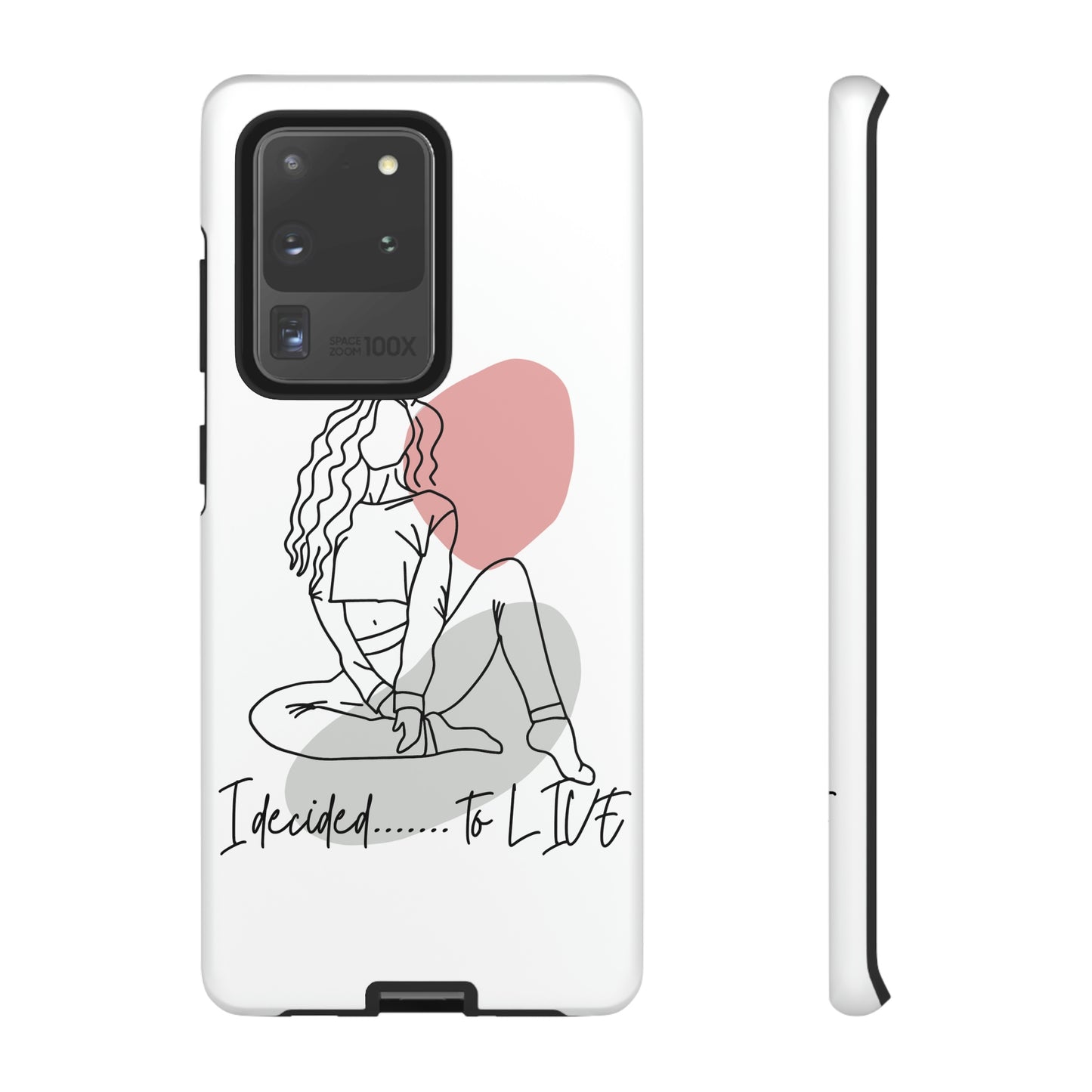 I Decided to Live Phone Case