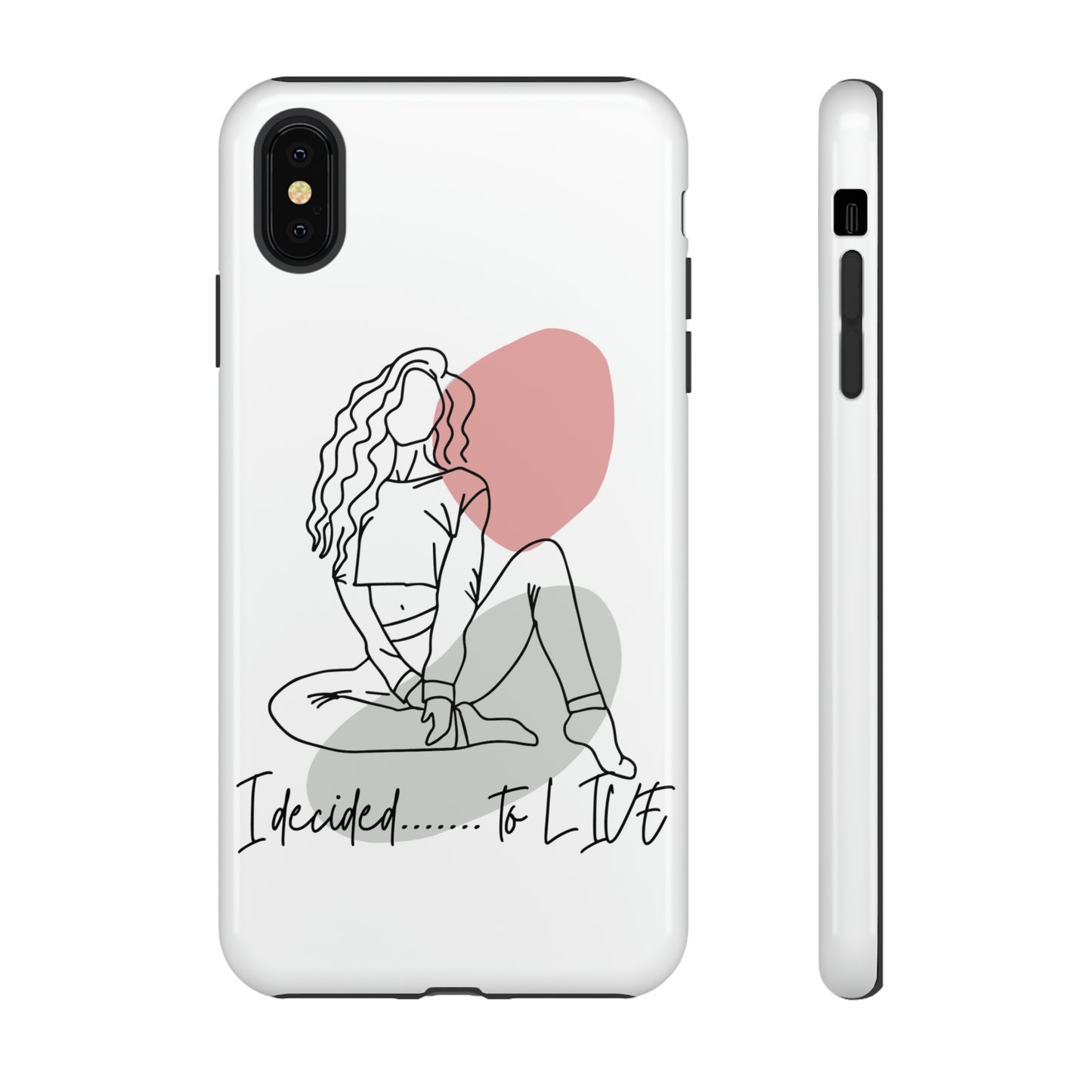 I Decided to Live Phone Case