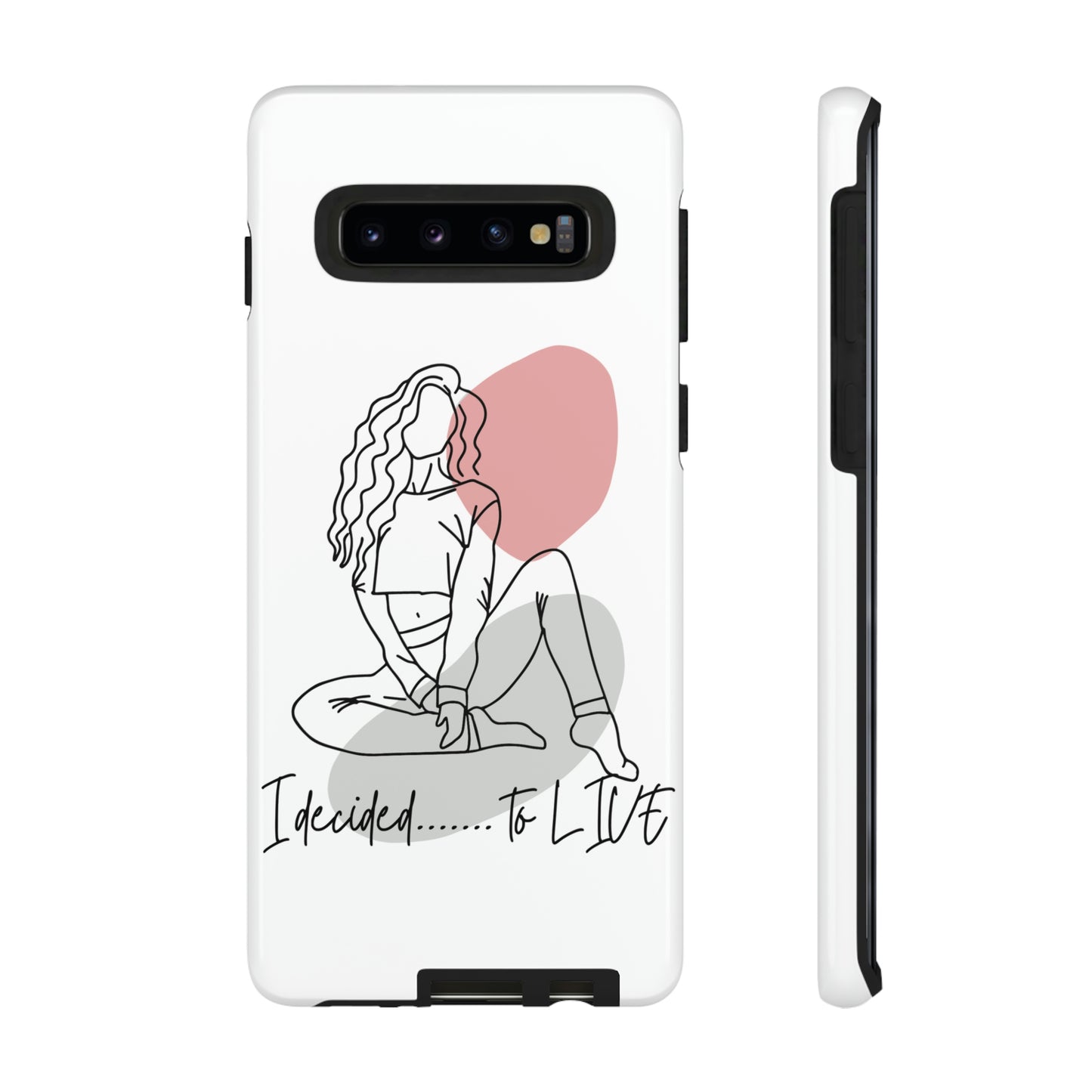 I Decided to Live Phone Case