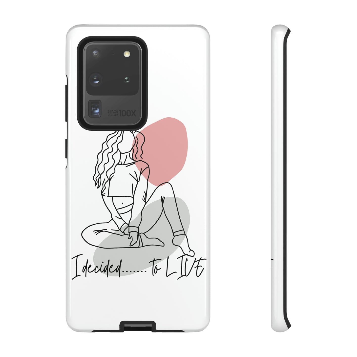 I Decided to Live Phone Case