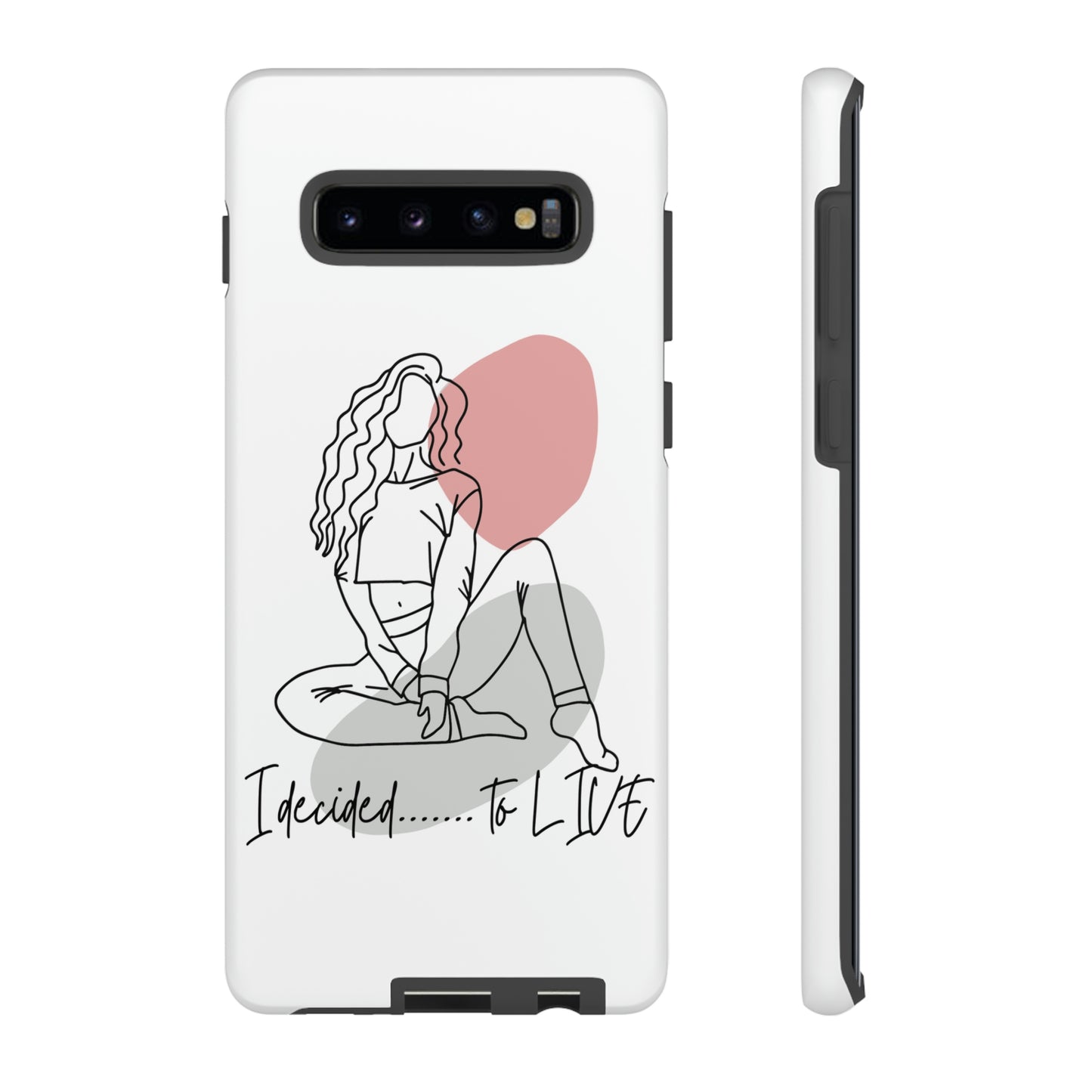 I Decided to Live Phone Case