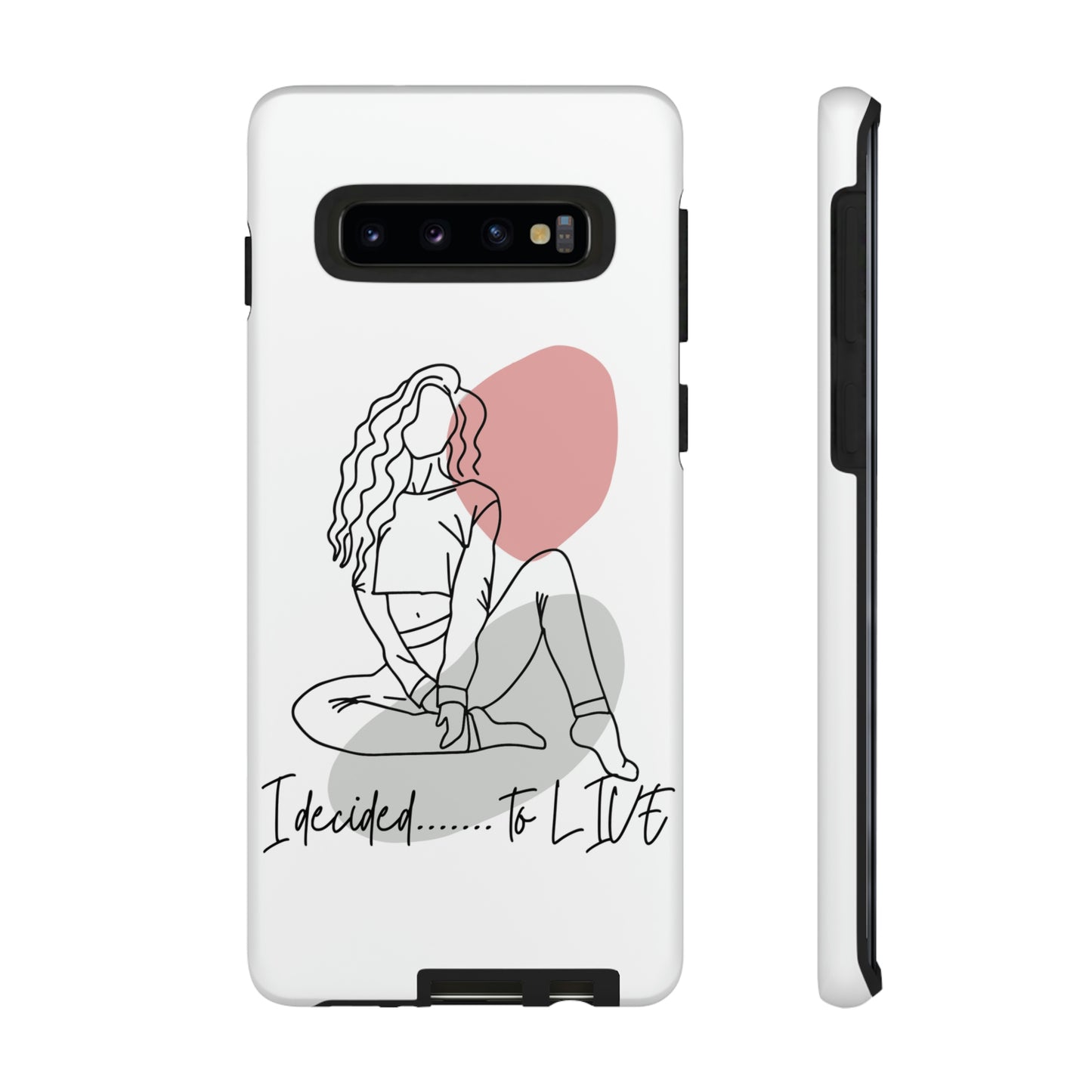 I Decided to Live Phone Case